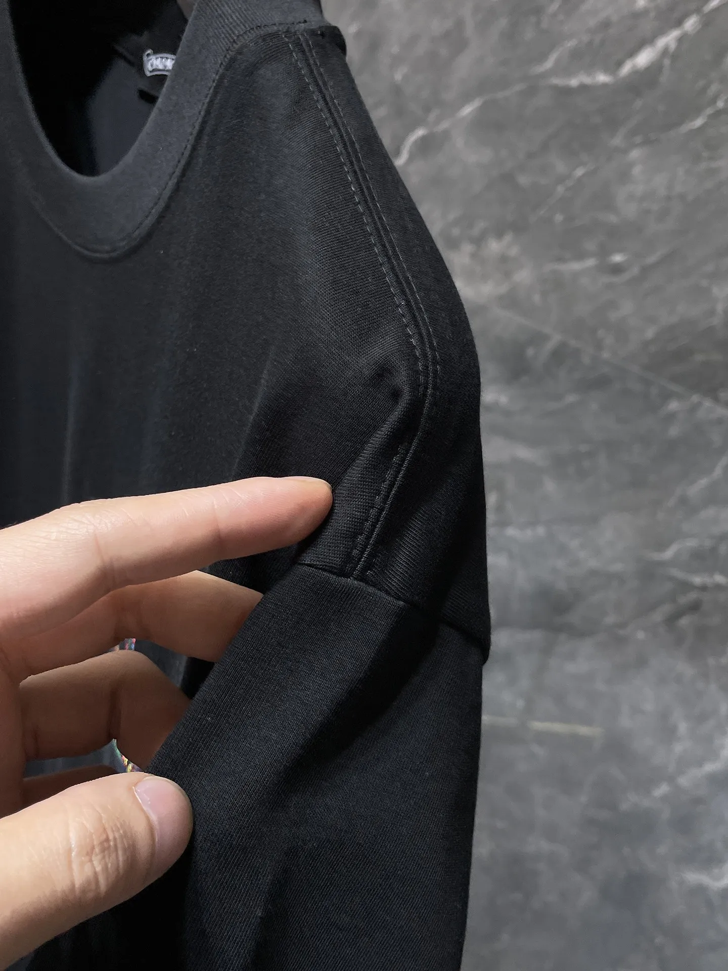P150 new Chrome Hearts 25ss high version for summer! High-weight, environmentally friendly and high-quality top-quality fabric 275g~270g Crow overlapping color cross Sanskrit embroidered short sleeves. Counter synchronization. 1:1 replica version. Recommended colors: white, black